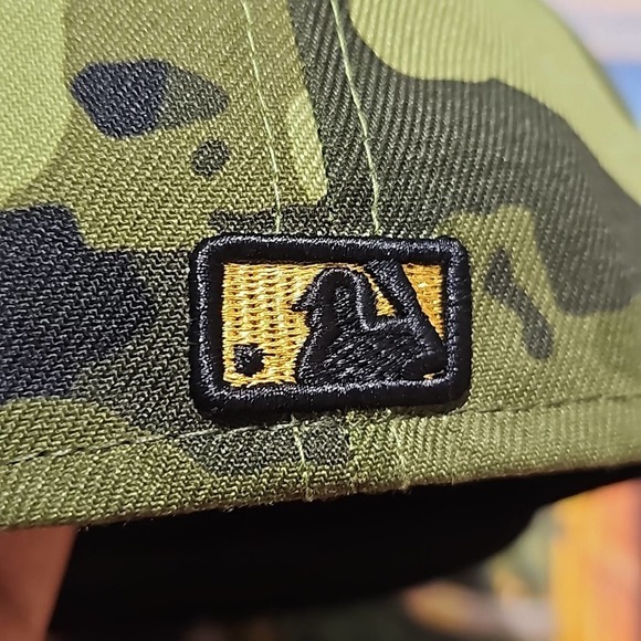 Cleveland Indians Camo Promodel Hat 7 1/4 - Picture 6 of 10